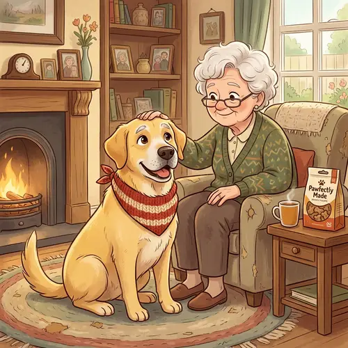 Lovable Labrador Character Inspired by Cikoo