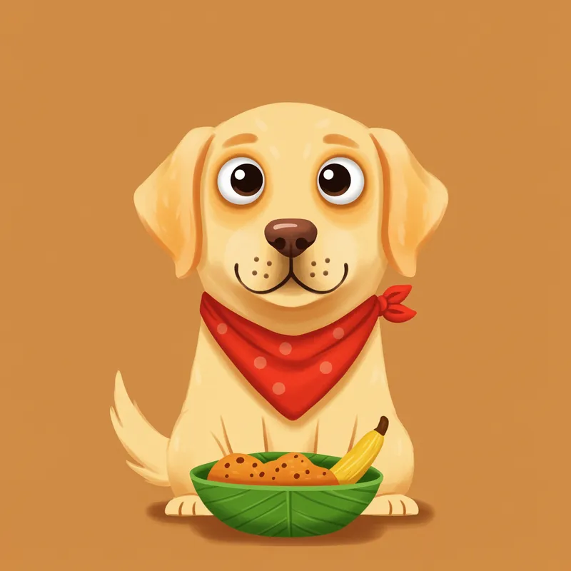 Lovable Labrador Character Inspired by Cikoo