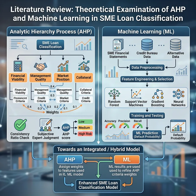Literature Review: AHP & Machine Learning for SME Loans Literature Review: AHP & Machine Learning for SME Loans