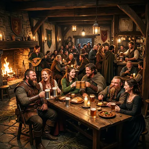 Medieval Fantasy Tavern: A Gathering Place
