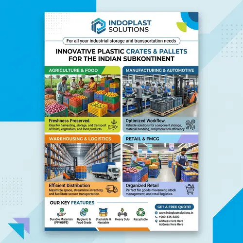 RC Ventures - Plastic Crates & Plastic Pallets Supplier in Indian Subcontinent