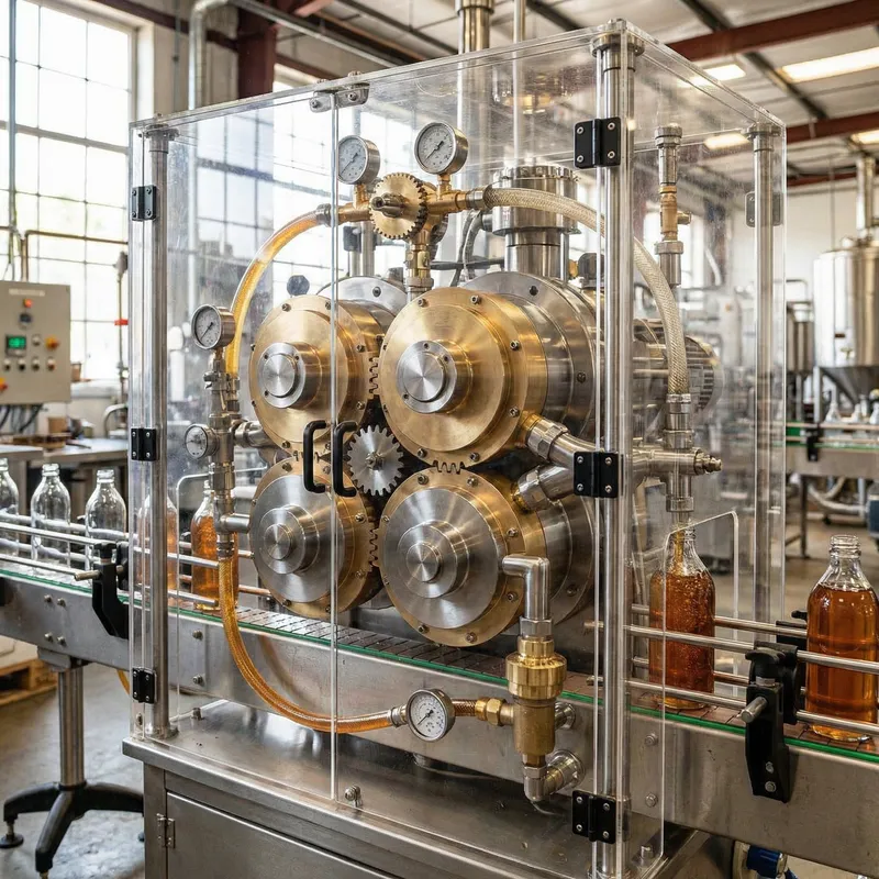 Rotary Pump Filling Machine - Precision Engineering