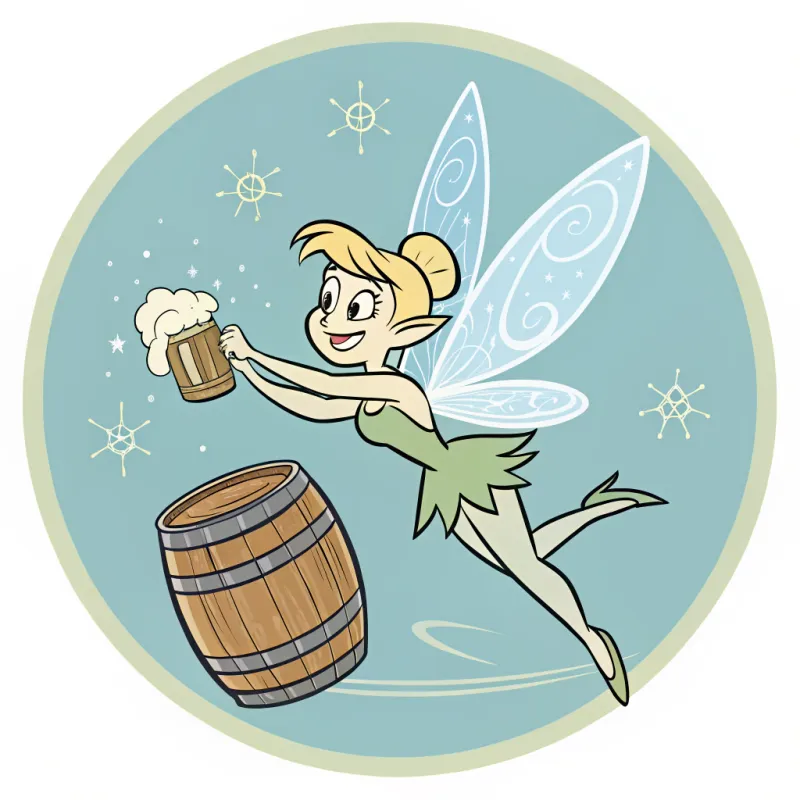 Charming Logo Design for La Fée Pochette