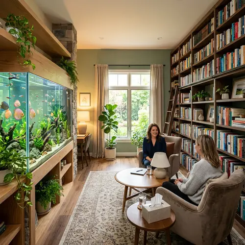 Psychologist Consultation Interior Design Studio