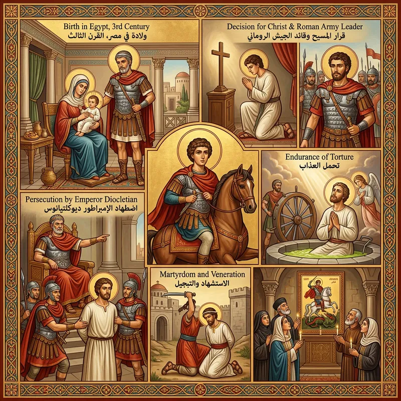 Saint George: Story of Courage and Faith