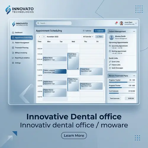 Innovato Technologies - Dental Office Software Interface