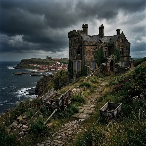 Abandoned 19th Century English Family Castle in Whitby