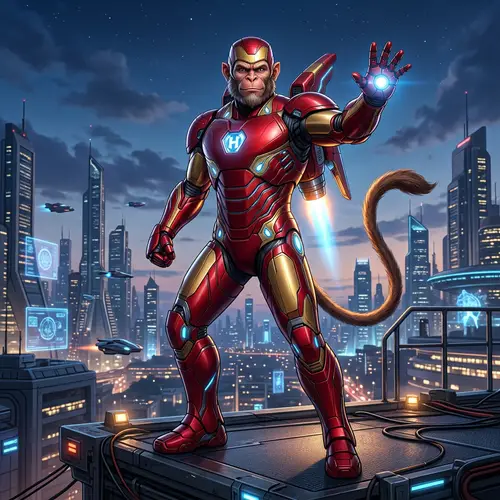 Hanuman in Iron Man Suit: Myth Meets Modernity