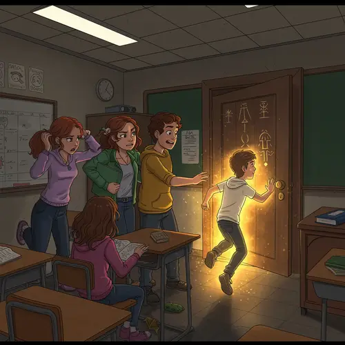 Mystical Door Adventure in Class