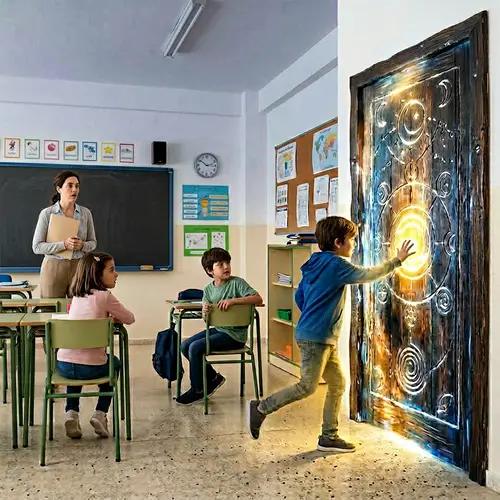Mystical Door Adventure in Class