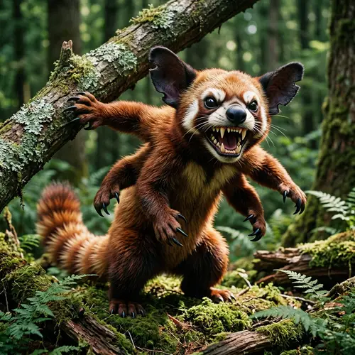 Ferocious Four-Armed Creature: A Unique Hybrid