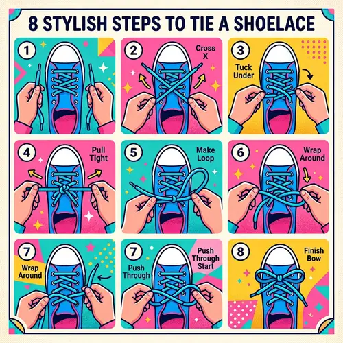 Stylish Step-by-Step Guide: How to Tie Shoelaces Easily