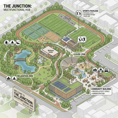 Multifunctional Space for Leisure and Sports