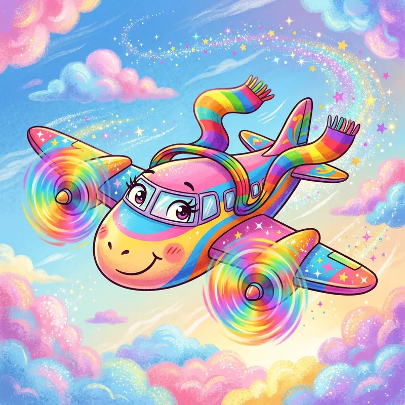 Enola Gay Goes Gay: A Whimsical Airplane Twist