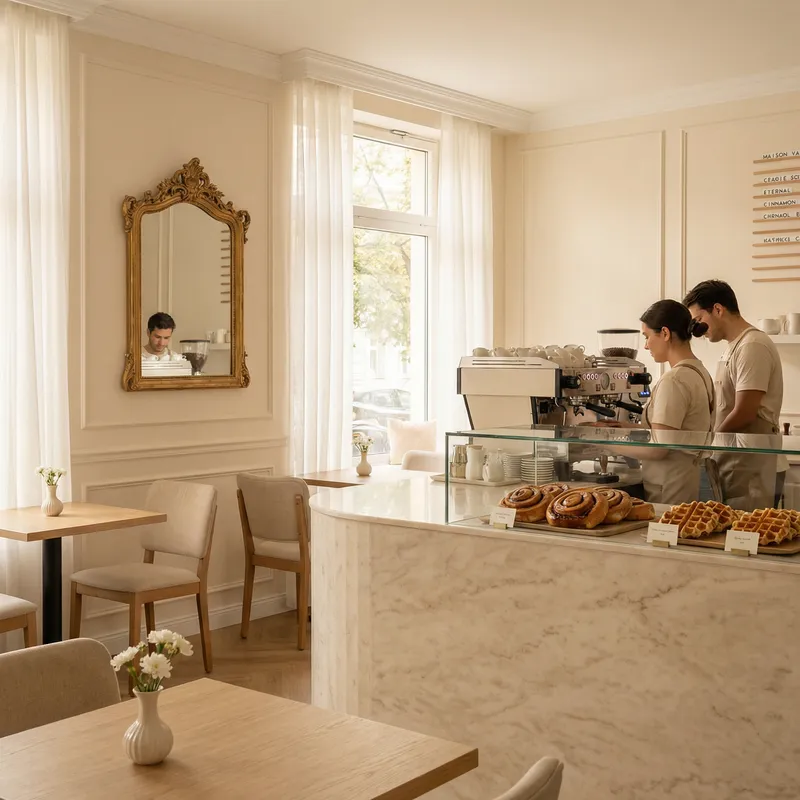 Maison Vainilla: Chic Parisian Coffee Shop