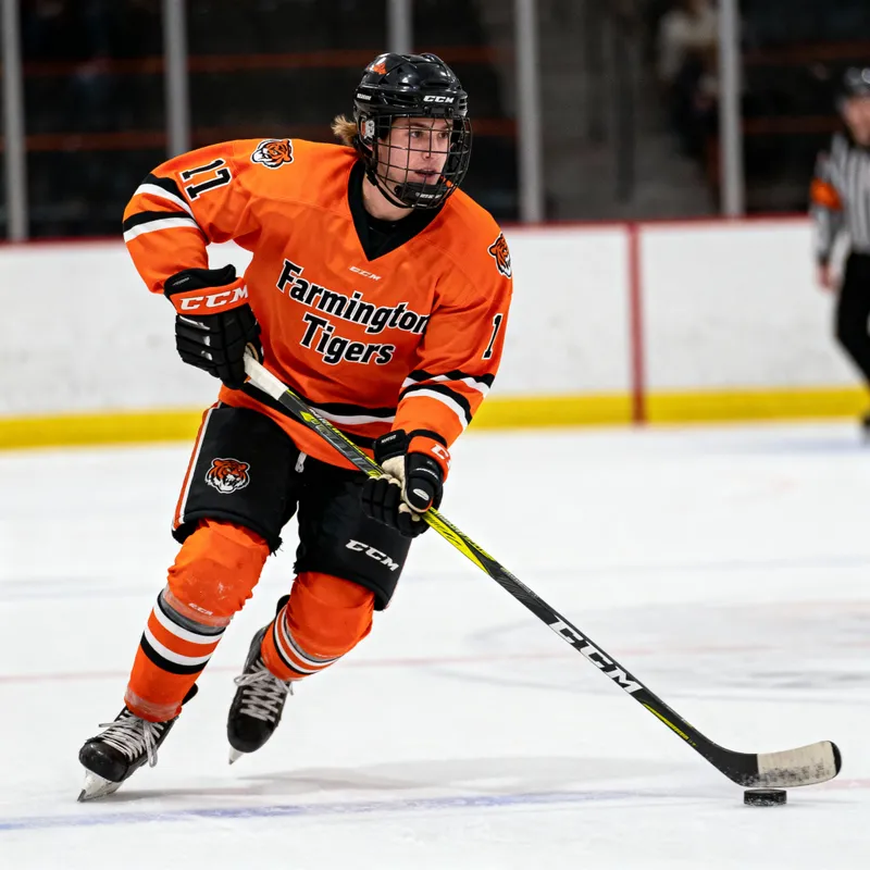 Farmington Tiger Hockey Player Gear