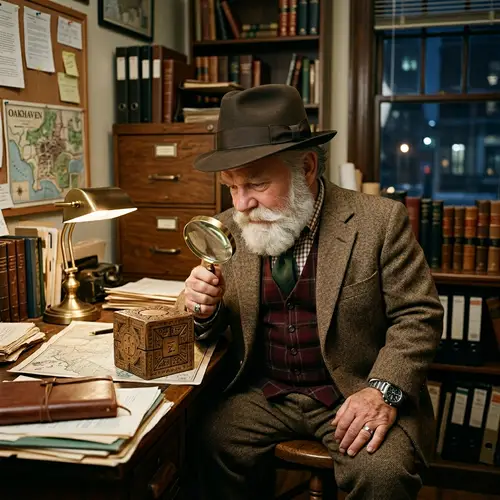 Middle-Aged Dwarf Private Investigator | Unique Fantasy Character