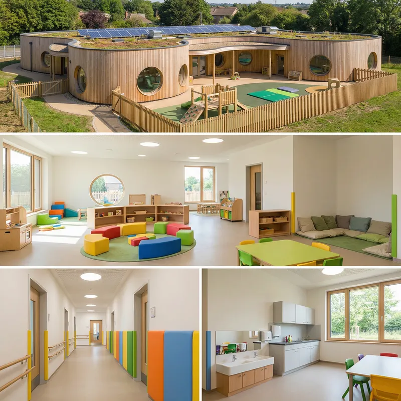 Proposed Nursery Center Project Architecture Design in English Proposed Nursery Center Project Architecture Design in English