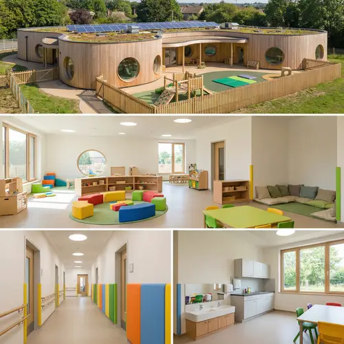 Proposed Nursery Center Project | Eco-Friendly Architecture Design