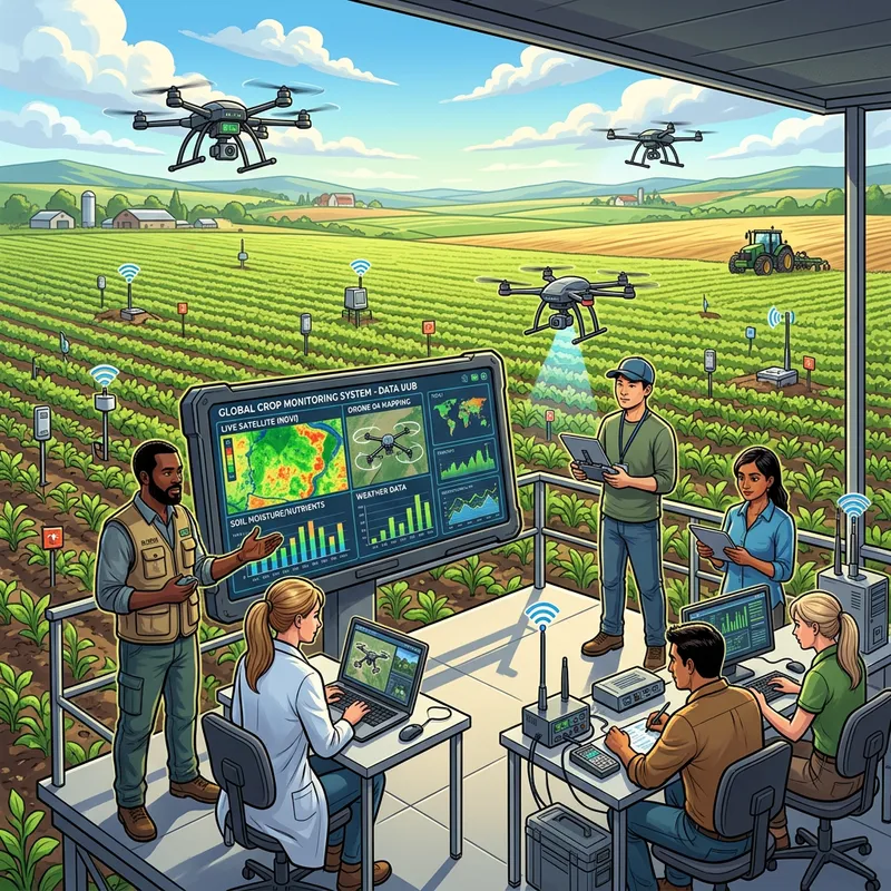 Crop Monitoring System - Enhancing Agricultural Practices