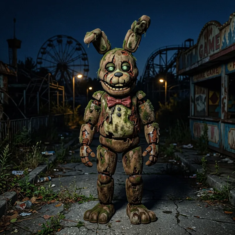 Springtrap: The Eerie Animatronic Rabbit Springtrap: The Eerie Animatronic Rabbit