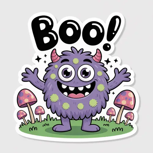 Creative Monster Stickers for Every Occasion