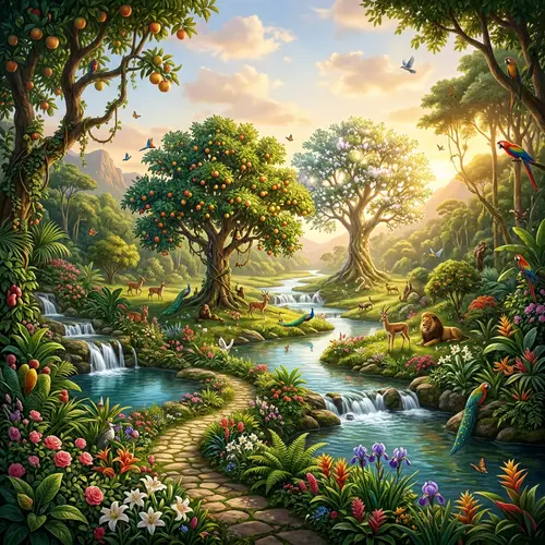 Explore the Garden of Eden Nature Scenery