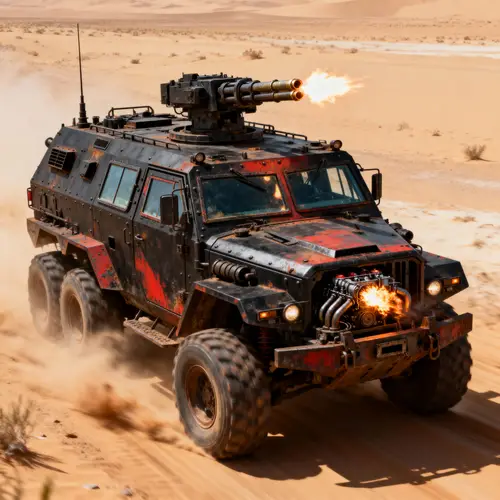 Extreme Off-Road Armored Car: The Ultimate Beast