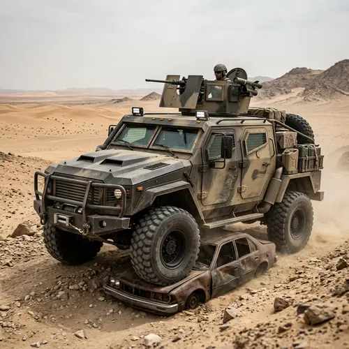 Extreme Off-Road Armored Car: The Ultimate Beast