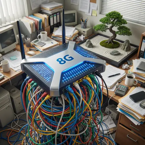 Overloaded Wireless Network Router 8G Solutions