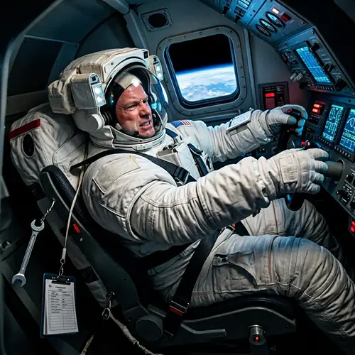 Overload Astronaut in 8G Gravity Challenge