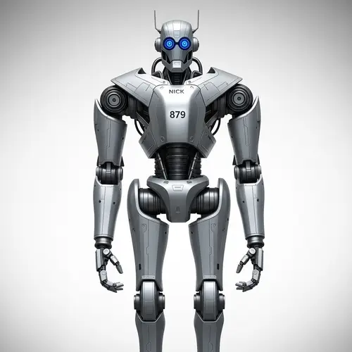 Nick 879: The Intelligent Blue-Eyed Robot