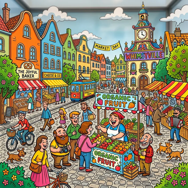 Vibrant Cartoon-Style Aesthetics in Animation