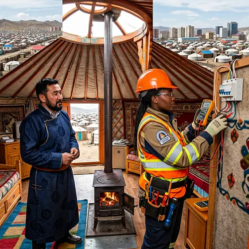 Electrical Safety Inspection in Ulaanbaatar Ger District