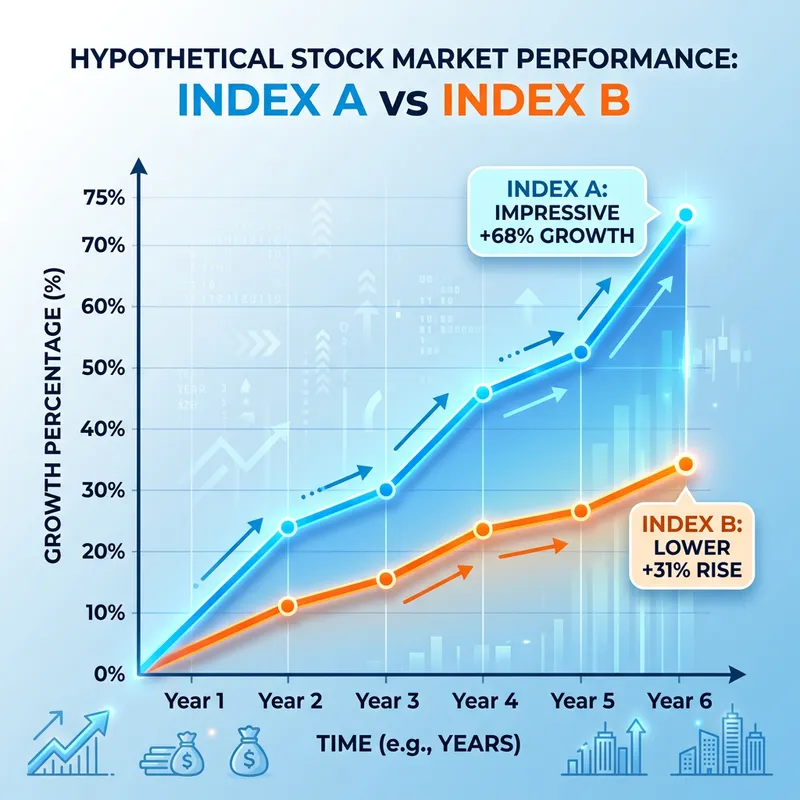 Nifty 50 vs Nifty Next 50: Stock Market Performance Analysis