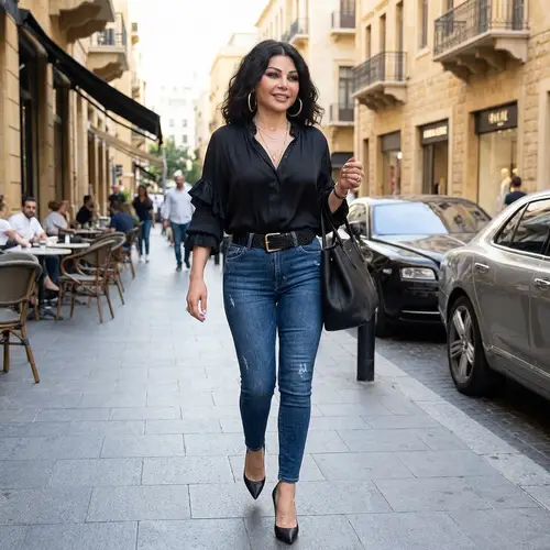 Haifa Wehbe Stuns in Jeans