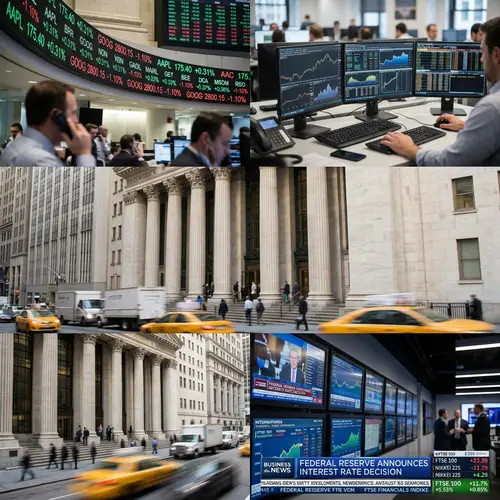 B Roll Share Market Footage