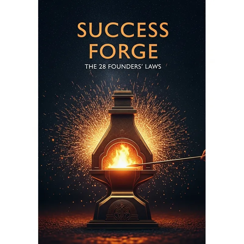 Success Forge: The 28 Founder's Laws Book Cover