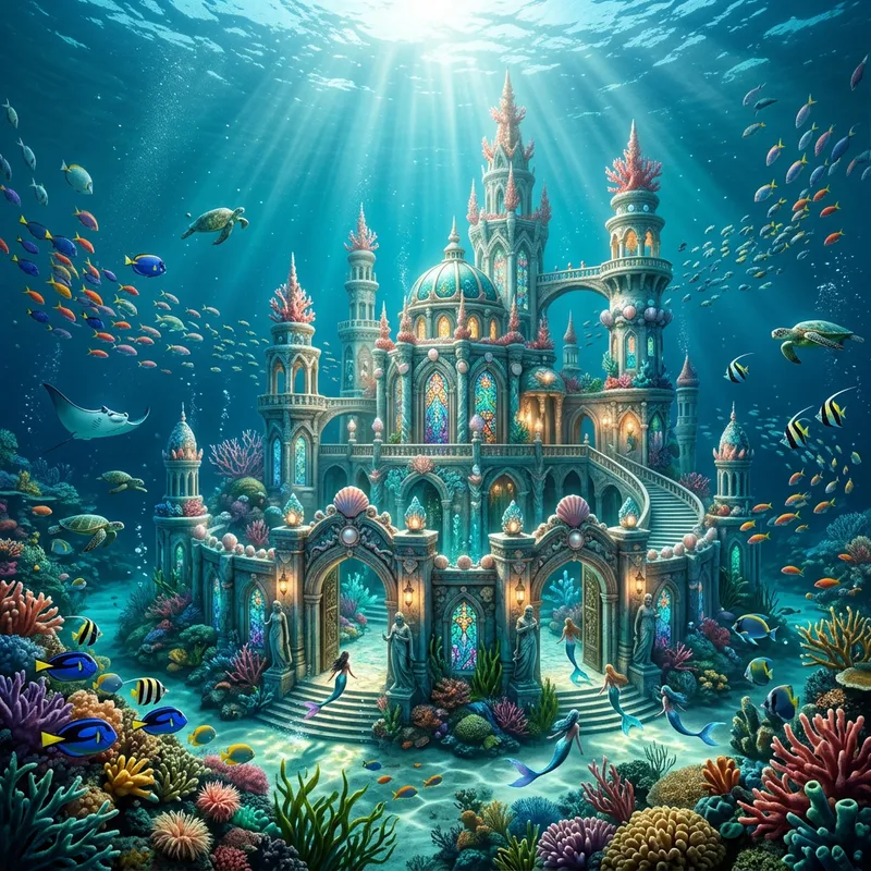 Explore the Enchanted Underwater Palace