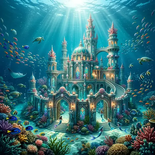 Explore the Enchanted Underwater Palace