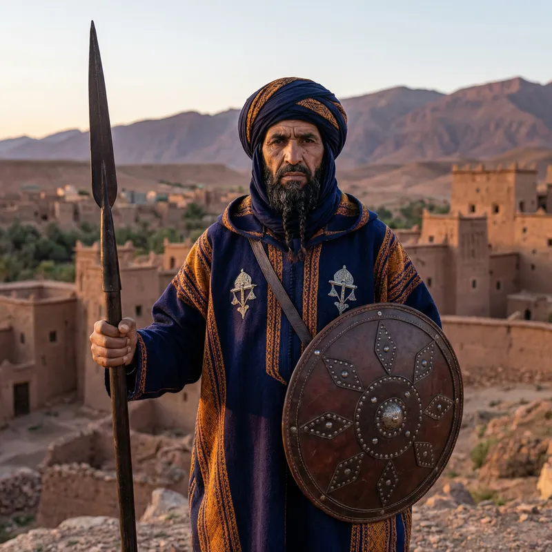 King of Morocco Warrior: Regal Nobleman King of Morocco Warrior: Regal Nobleman