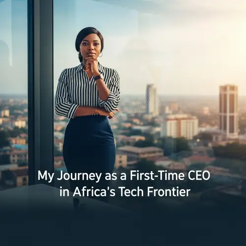My Journey as a First-Time CEO in Africa's Tech Frontier