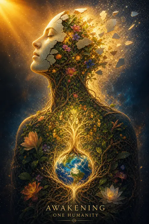Awakening: One Humanity - Surreal Conceptual Art