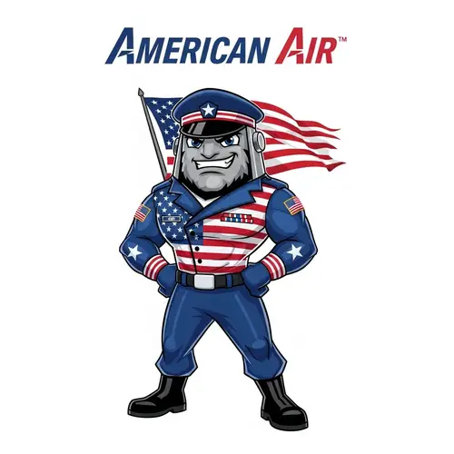 Dynamic Mascot for American Air - HVAC Design