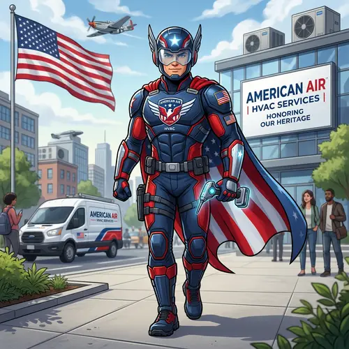 Dynamic Mascot for American Air - HVAC Design