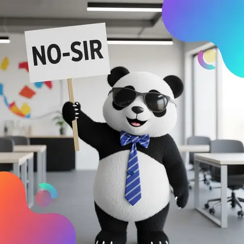 No-Sir Culture Mascot: Fun Corporate Identity