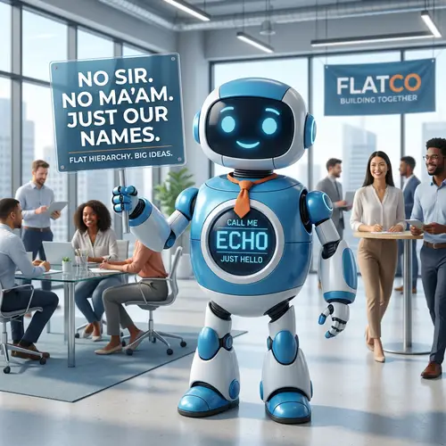 No-Sir Culture Mascot: Fun Corporate Identity