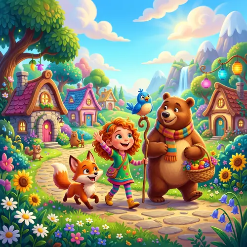 Pixar-Inspired Animated Art for Kids