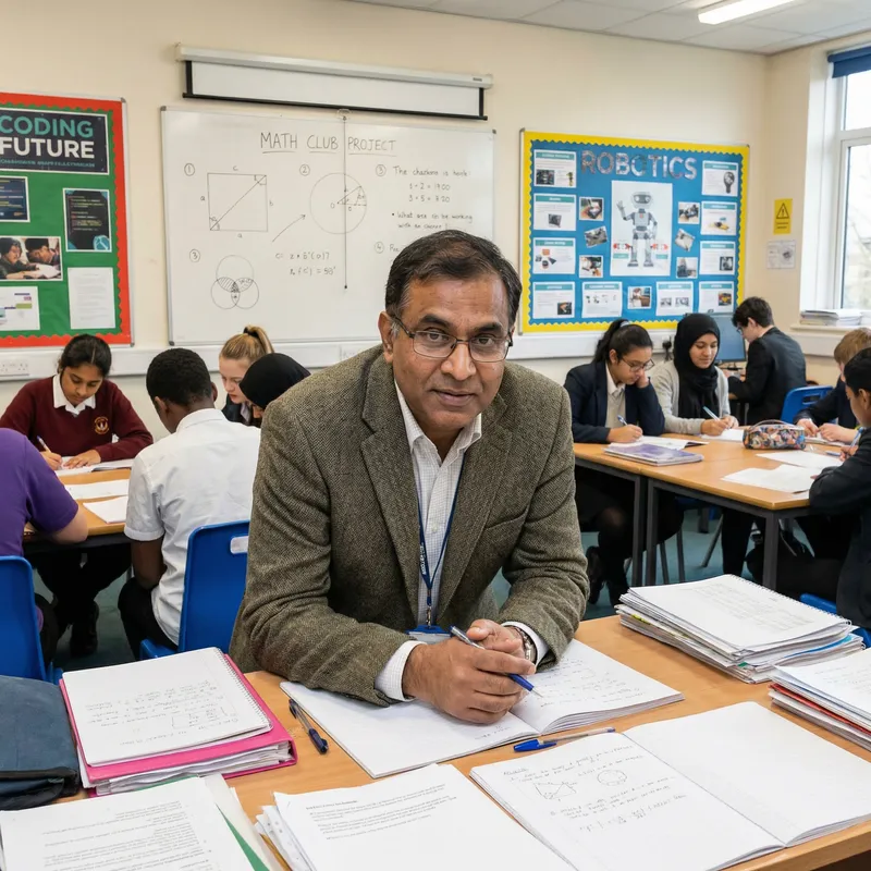 Extra-Curricular Education Teacher in Action