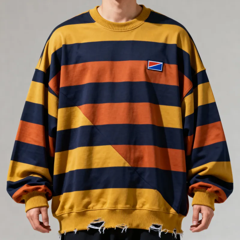 Cool Vintage Jersey with Stripes